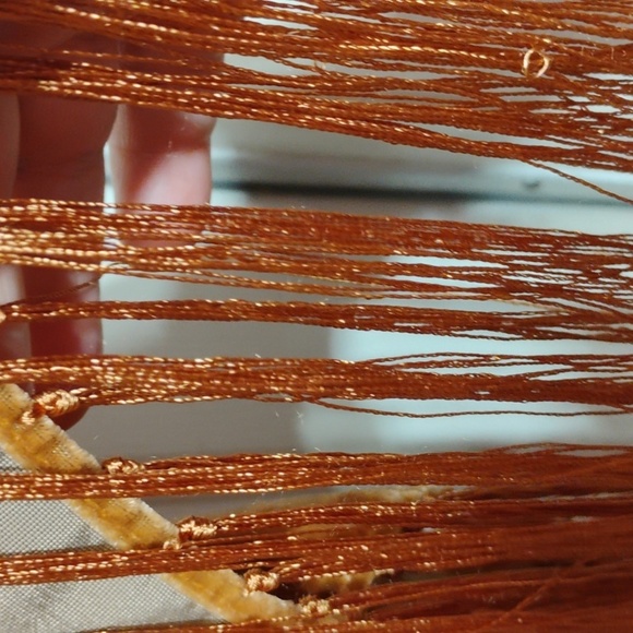 Camel Poncho with gorgeous tassels velvet feel - Picture 13 of 15